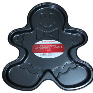 Fabulous Home 14" Non-Stick Gingerbread Boy Pan